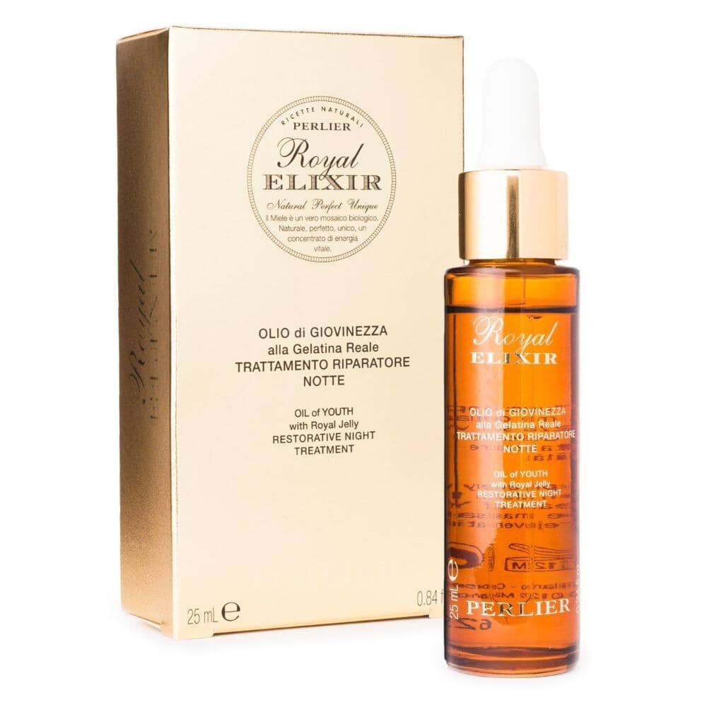 ROYAL ELIXIR OIL OF YOUTH RESTORATIVE NIGHT TREATMENT - Perlier - SKINCARE, FACE SERUMS & OILS, ROYAL ELIXIR