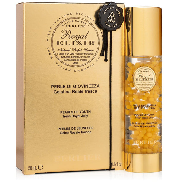 ROYAL ELIXIR PEARLS OF YOUTH - Original Formula - Perlier - SKINCARE, FACE SERUMS & OILS, ROYAL ELIXIR