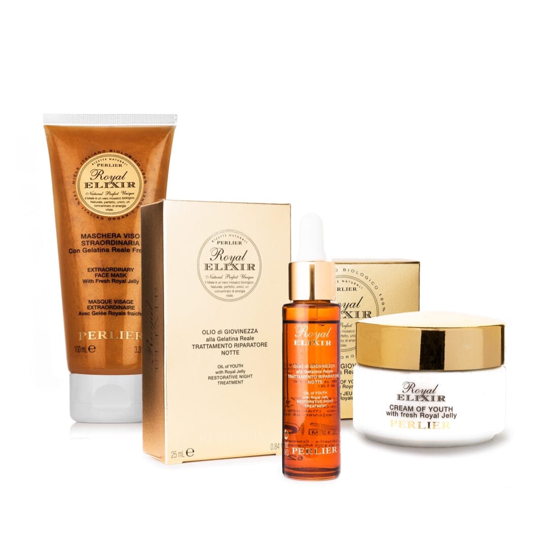 ROYAL ELIXIR RESTORATIVE SKINCARE TRIO - Perlier - BUNDLES
