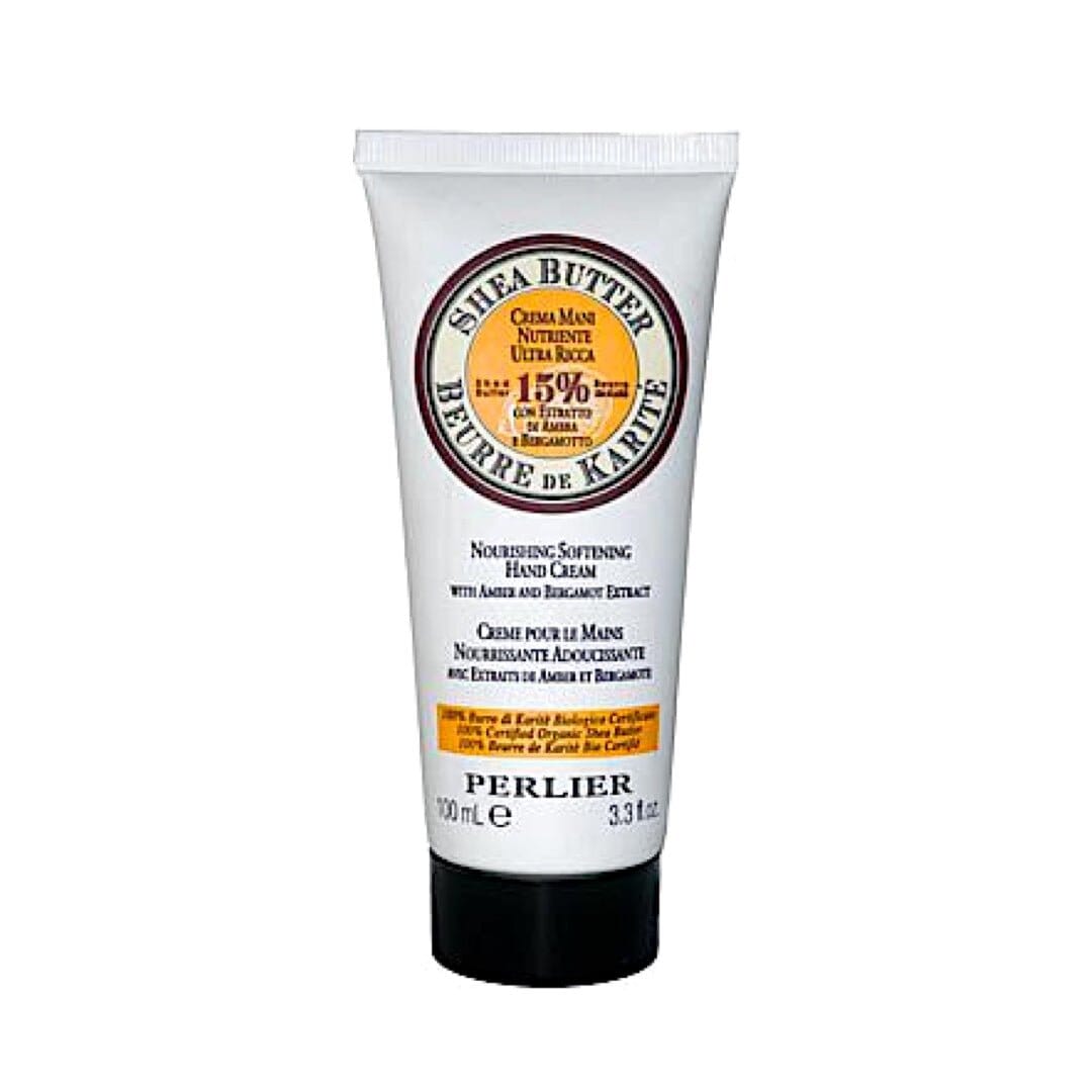 SHEA BUTTER + AMBER & BERGAMOT HAND CREAM - Perlier - BODY CARE, HAND CREAMS, SHEA BUTTER