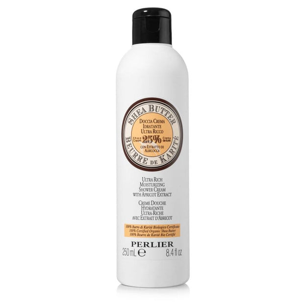 SHEA BUTTER + APRICOT BATH & SHOWER CREAM - Perlier - BODY CARE, BATH & SHOWER CREAMS, SHEA BUTTER