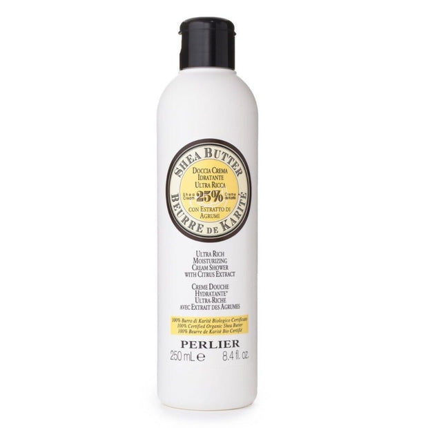 SHEA BUTTER + CITRUS BATH & SHOWER CREAM - Perlier - BODY CARE, BATH & SHOWER CREAMS, SHEA BUTTER