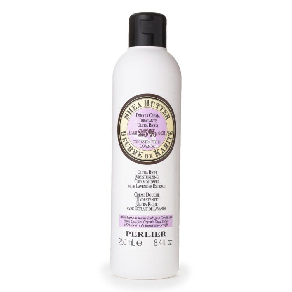 SHEA BUTTER + LAVENDER BATH & SHOWER CREAM - Perlier - BODY CARE, BATH & SHOWER CREAMS, SHEA BUTTER