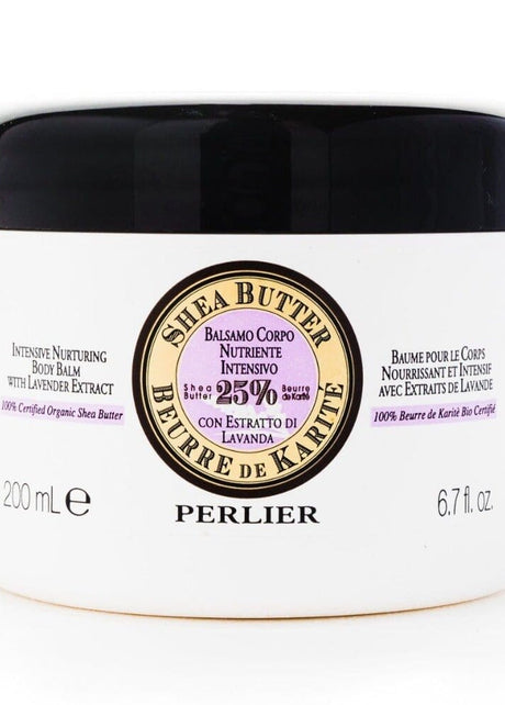 SHEA BUTTER + LAVENDER BODY BALM - Perlier - BODY CARE, BODY CREAMS & BUTTERS, FLORALS