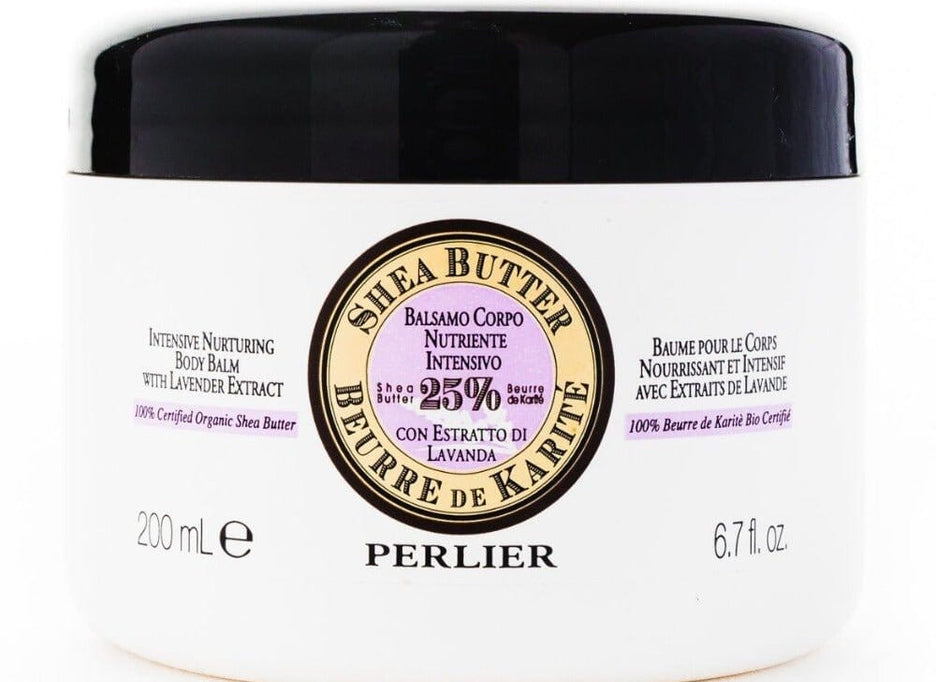 SHEA BUTTER + LAVENDER BODY BALM - Perlier - BODY CARE, BODY CREAMS & BUTTERS, FLORALS