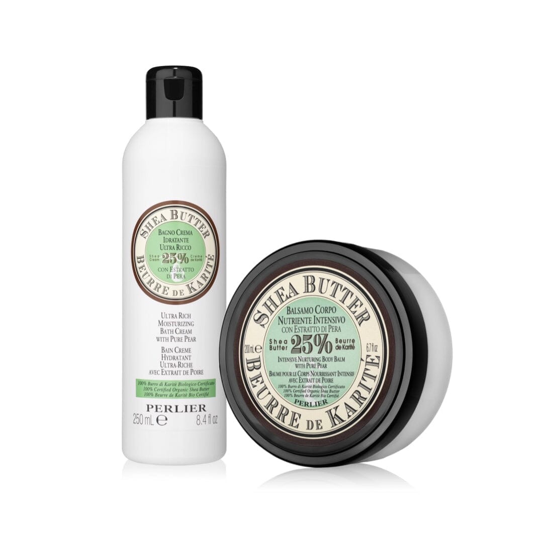 SHEA BUTTER + PEAR BATH & BODY DUO - Perlier - BUNDLES