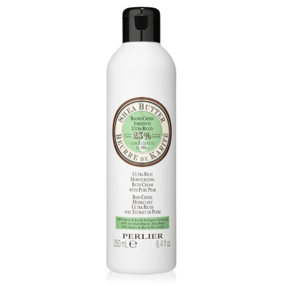 SHEA BUTTER + PEAR BATH & SHOWER CREAM - Perlier - BODY CARE, BATH & SHOWER CREAMS, SHEA BUTTER