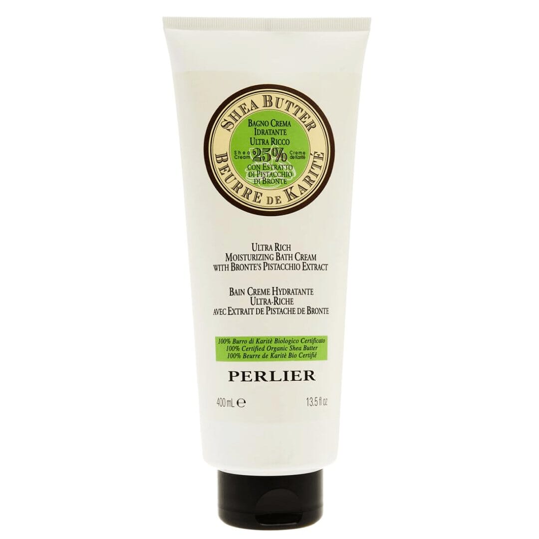 SHEA BUTTER + PISTACHIO BATH & SHOWER CREAM - Perlier - BODY CARE, BATH & SHOWER CREAMS, SHEA BUTTER