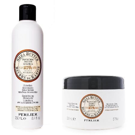 SHEA BUTTER + SWEET ALMOND BATH & BODY DUO - Perlier - BUNDLES