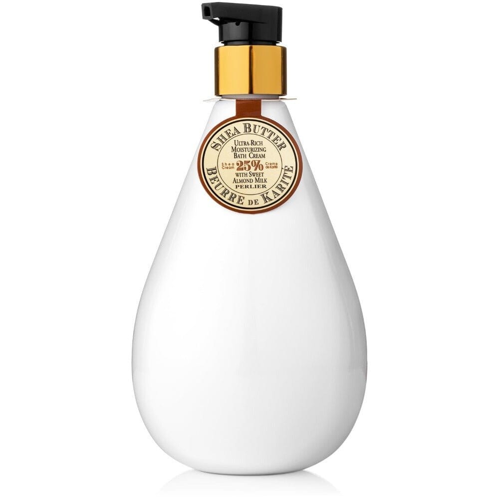 SHEA BUTTER + SWEET ALMOND BATH & SHOWER CREAM - Perlier - BODY CARE, BATH & SHOWER CREAMS, SHEA BUTTER, DROP