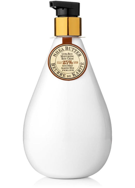SHEA BUTTER + SWEET ALMOND BATH & SHOWER CREAM - Perlier - BODY CARE, BATH & SHOWER CREAMS, SHEA BUTTER, DROP