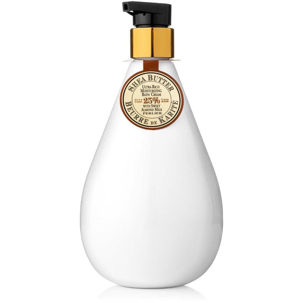 SHEA BUTTER + SWEET ALMOND BATH & SHOWER CREAM - Perlier - BODY CARE, BATH & SHOWER CREAMS, SHEA BUTTER, DROP