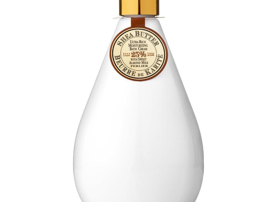 SHEA BUTTER + SWEET ALMOND BATH & SHOWER CREAM - Perlier - BODY CARE, BATH & SHOWER CREAMS, SHEA BUTTER, DROP