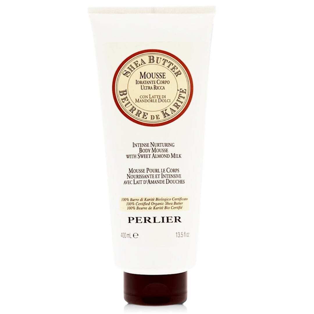 Perlier Organic Shea Butter Body Mousse with Sweet Almond Milk