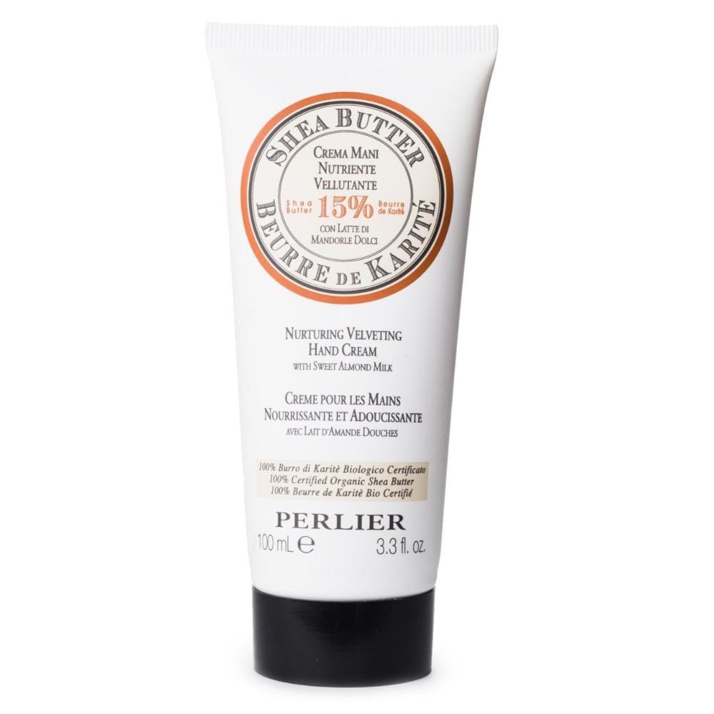 SHEA BUTTER + SWEET ALMOND HAND CREAM - Perlier - BODY CARE, HAND CREAMS, SHEA BUTTER