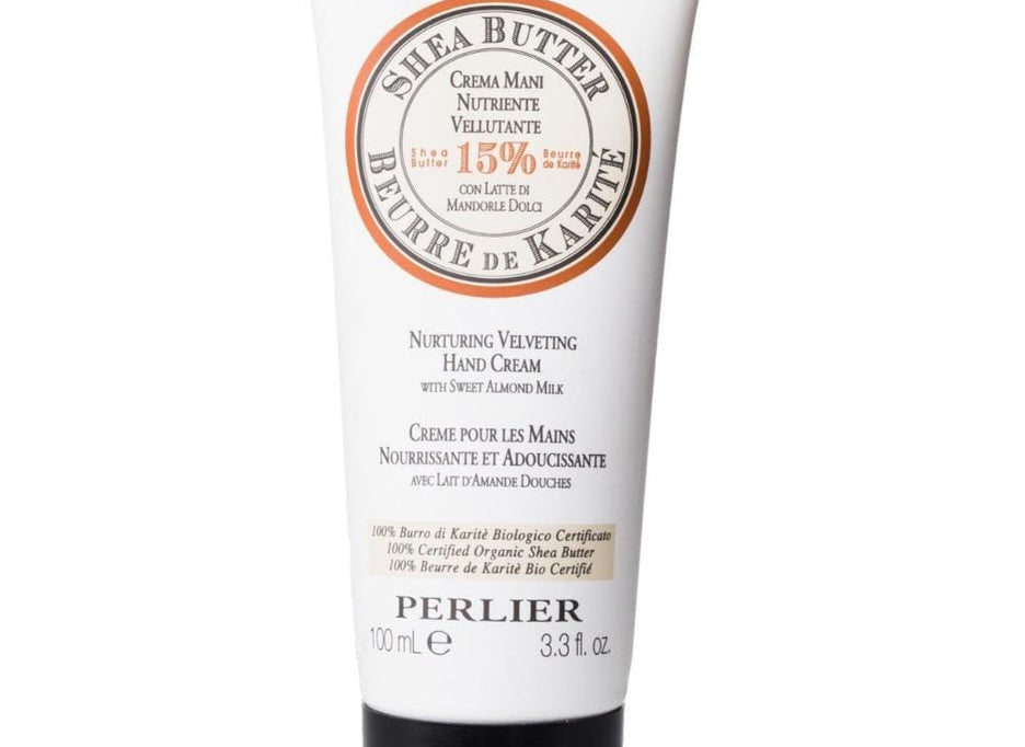 SHEA BUTTER + SWEET ALMOND HAND CREAM - Perlier - BODY CARE, HAND CREAMS, SHEA BUTTER