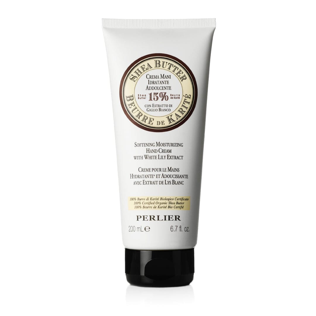 SHEA BUTTER + WHITE LILY HAND CREAM - Perlier - BODY CARE, HAND CREAMS, SHEA BUTTER