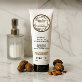 Shea + Sweet Almond Body Butter - Perlier - BODY CARE, BODY CREAMS & BUTTERS, SHEA BUTTER