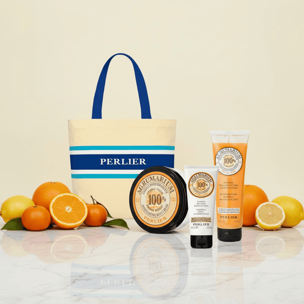 Sicilian Citrus Bath & Body Trio - Perlier - BUNDLED BODYCARE, AGRUMARIUM