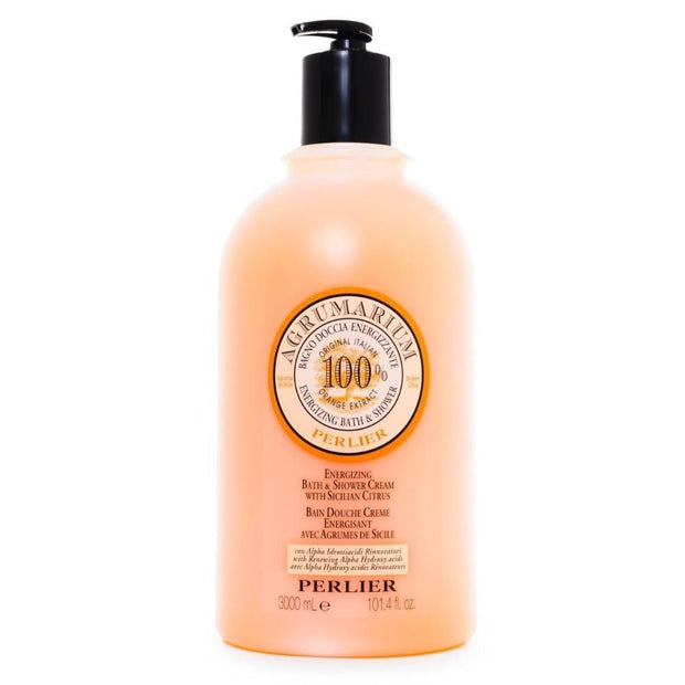 SICILIAN CITRUS BATH & SHOWER CREAM - JUMBO SIZE - Perlier - BODY CARE, BATH & SHOWER CREAMS, AGRUMARIUM, 3 LITER
