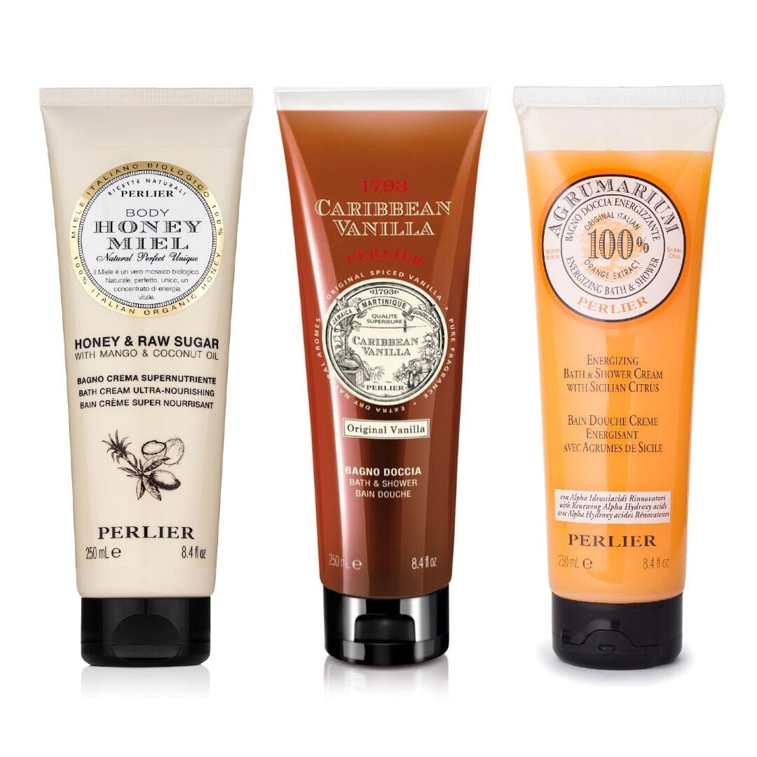 SUMMER FAN FAVS SHOWER GEL TRIO - Perlier - BUNDLES