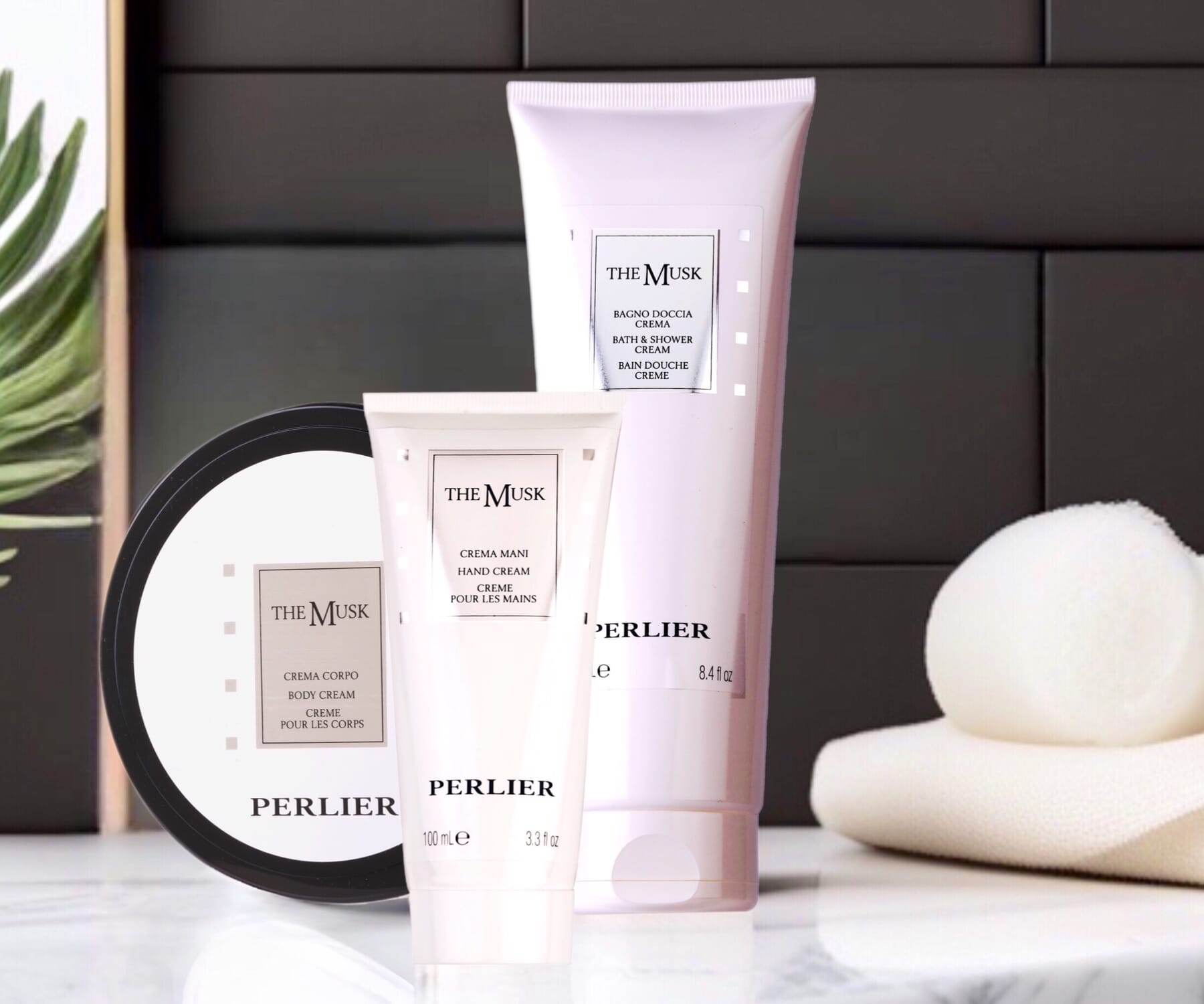PERLIER | THE MUSK BATH & BODY COLLECTION