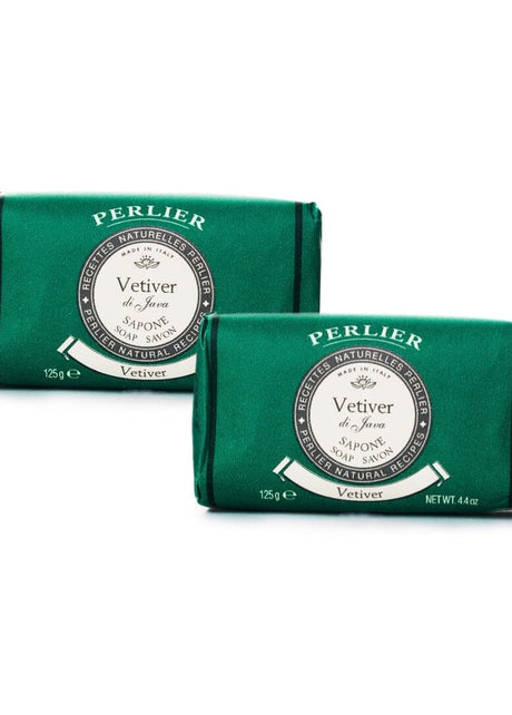 VETIVER BAR SOAP 2 - PACK - Perlier - BODY CARE, LIQUID & BAR SOAPS, WOODSY & EARTHY