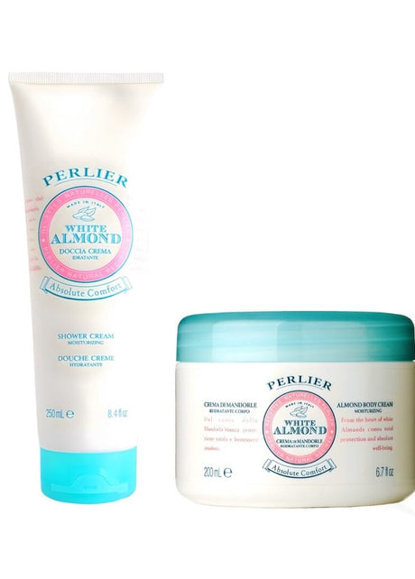 WHITE ALMOND BATH & BODY DUO - Perlier - BUNDLES