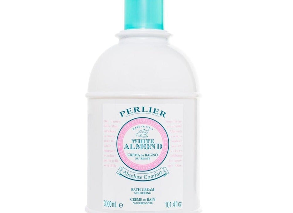 WHITE ALMOND BATH & SHOWER CREAM - JUMBO SIZE - Perlier - BODY CARE, BATH & SHOWER CREAMS, WHITE ALMOND, 3 LITER