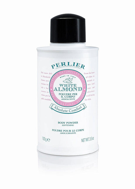 White Almond Body Powder - Perlier - BODY CARE, BODY POWDER, WHITE ALMOND