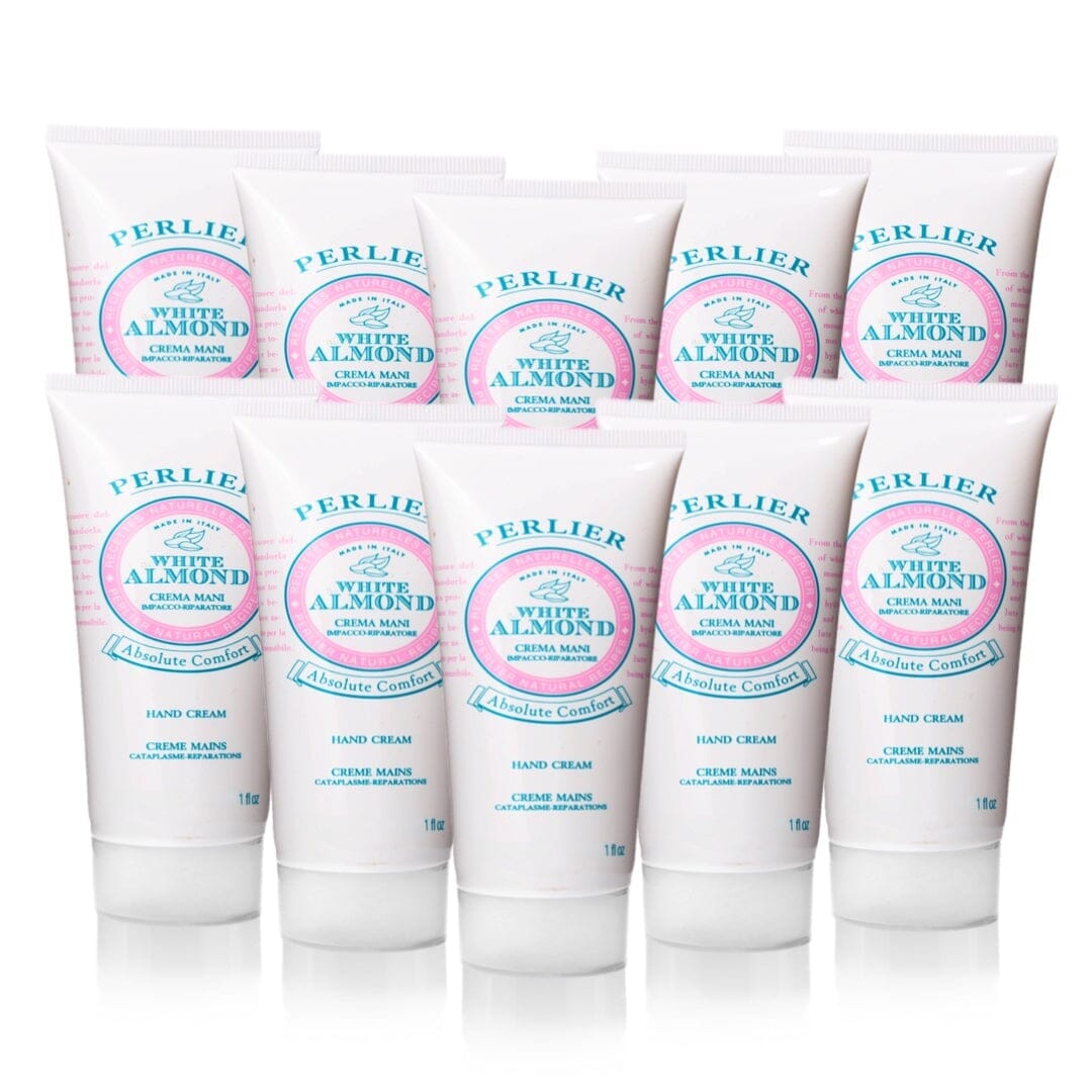 WHITE ALMOND HAND CREAM TRAVEL - SIZE MULTI - PACK - Perlier - BODY CARE, HAND CREAMS, WHITE ALMOND, MINI