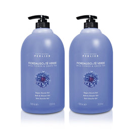 Wild Flower + Green Tea Bath & Shower Gel - Perlier - BODY CARE, BATH & SHOWER CREAMS, FLORAL, 2 LITER
