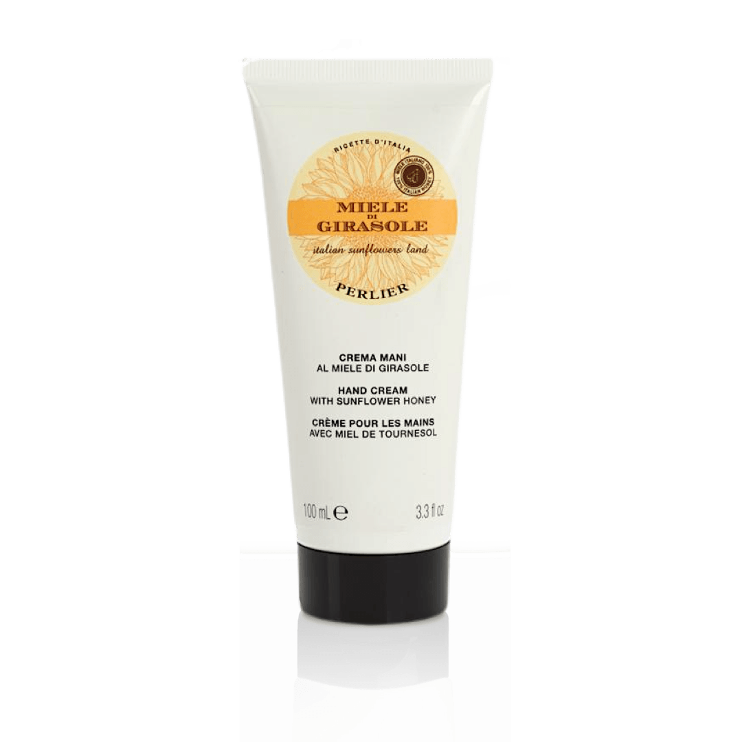PERLIER | SUNFLOWER HONEY HAND CREAM | HYDRATE & PROTECT DRY HANDS | FREE. OF PARABENS, MINERAL OILS, & DYES
