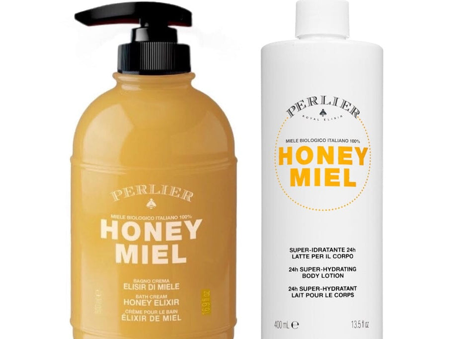 SULFATE - FREE HONEY MIEL BATH & BODY DUO - Perlier - BUNDLES